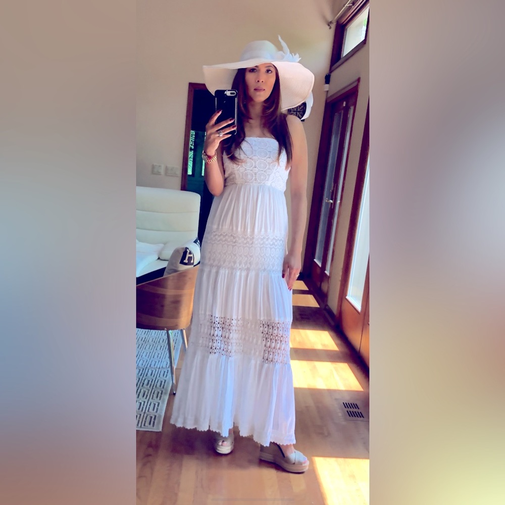 Long White Maxi Dress